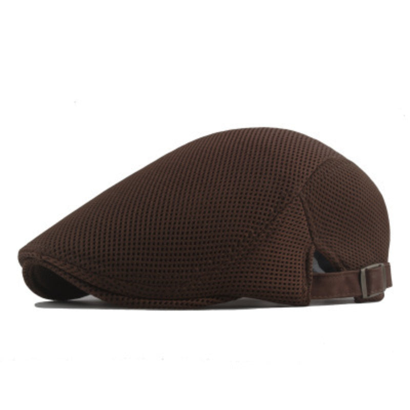 Light summer slider cap for ladies & gentlemen – AirStyle Cap-Coffee brown-The Livary
