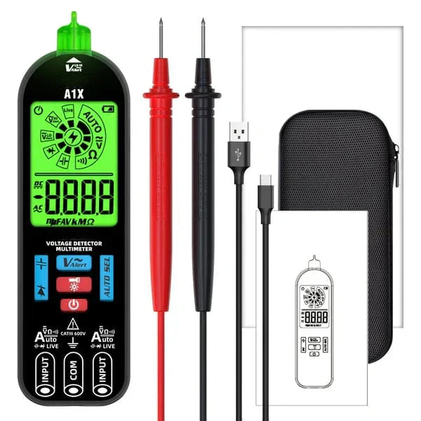 Smart Digital Multimeter – Voltago A1X-Premium-The Livary