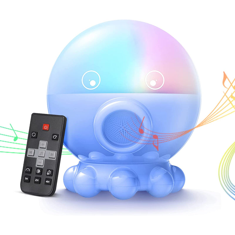 LED Night Light with Ocean & Starry Sky Projection + Music Function - DreamAura-Blue-The Livary