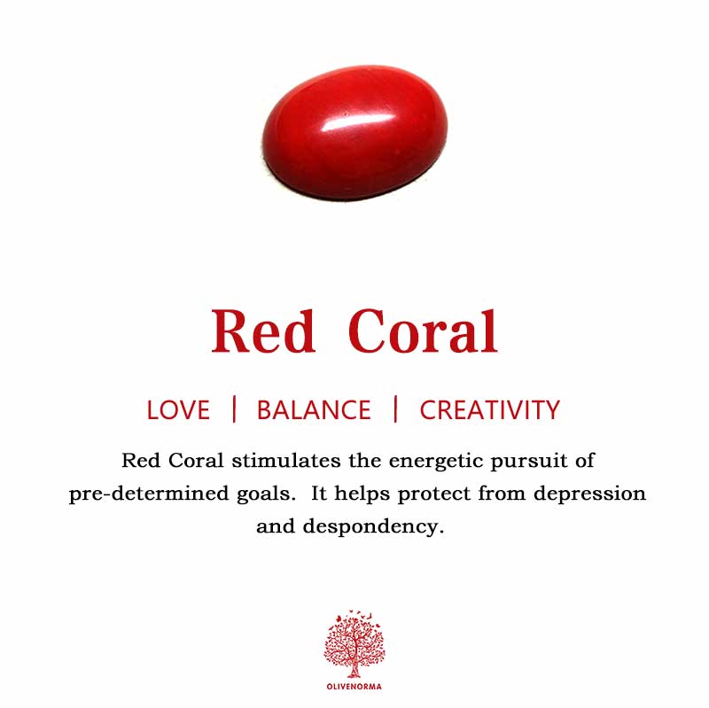 Large Cat's Eye Gemstone Ring - Liora-Red Coral-2.13 in-The Livary