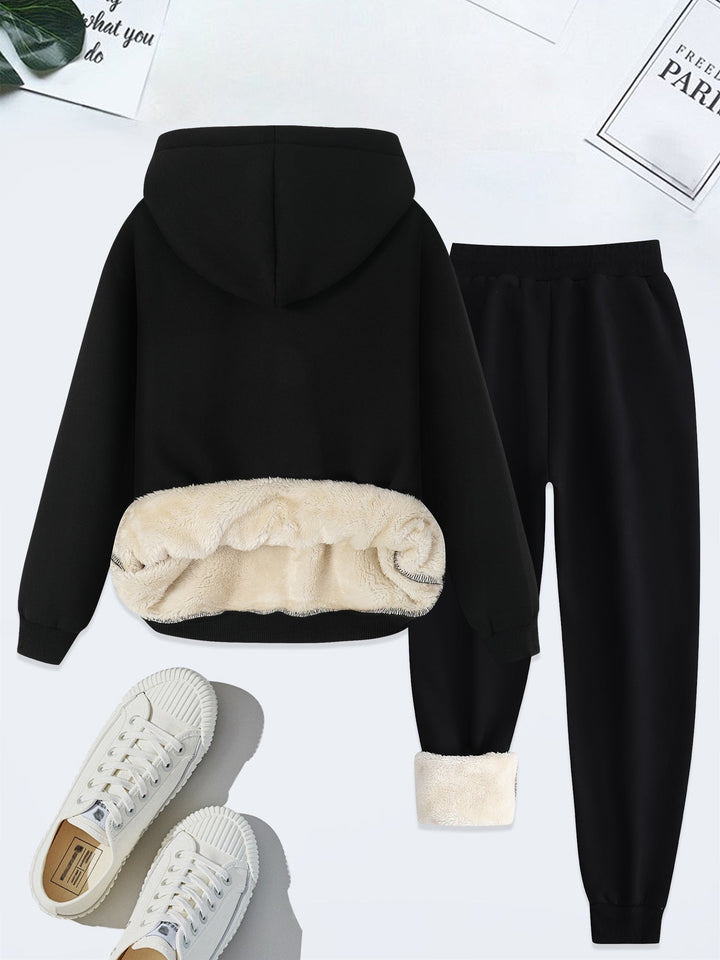 Comfortable Two-Piece Clothing Set for Women - Livia-Light grey-S-The Livary