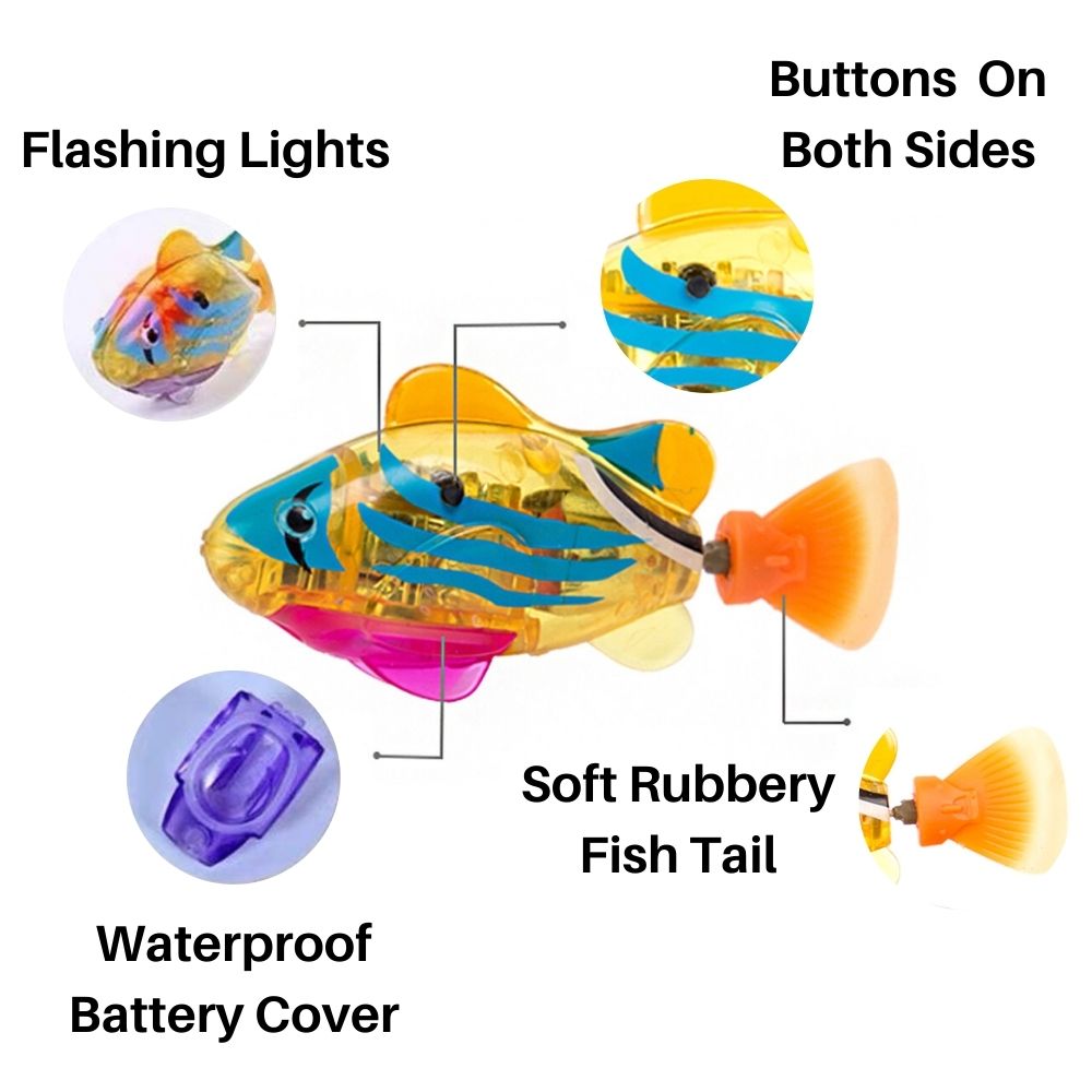 Playset for Cats - AquaPurr-3 Fish Toys (67% DISCOUNT)-The Livary