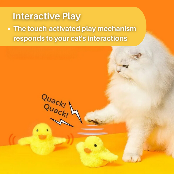 Flapping Duck Toy for Cats - DuckDash™ (1+1 FREE)-The Livary