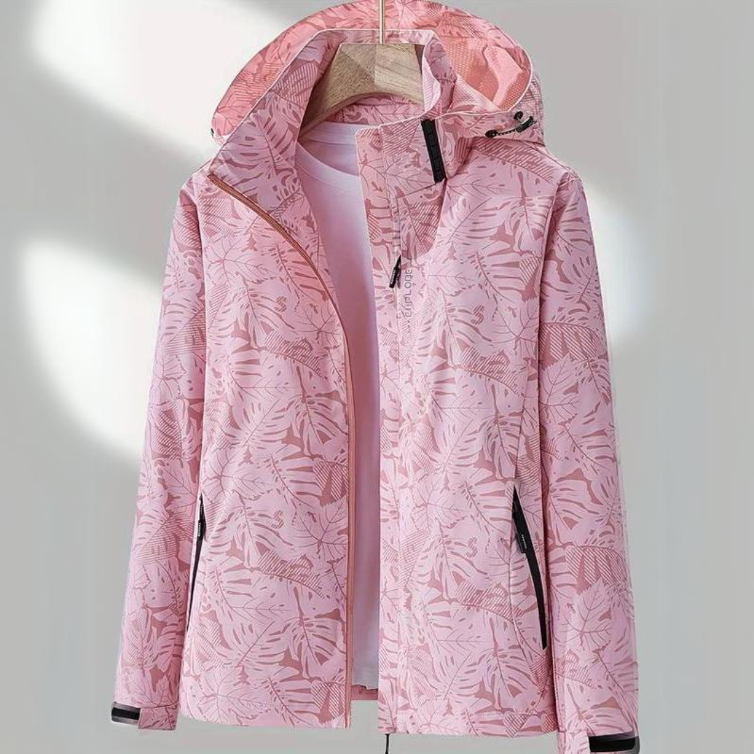 Waterproof Windbreaker for Women - Sophie-Light pink-M-The Livary