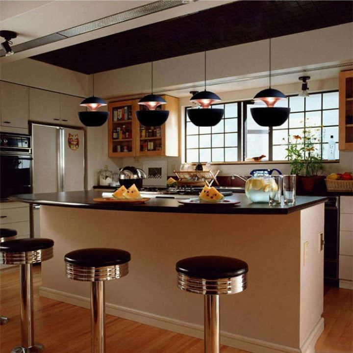 Modern LED Pendant Lamp - AstraGlow-White-Small (9.84 in)-The Livary