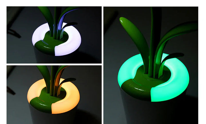 Modern Desk Lamp - LuminaFlex-Blue-The Livary