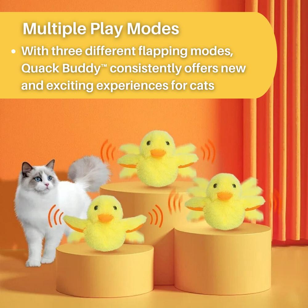 Flapping Duck Toy for Cats - DuckDash™ (1+1 FREE)-The Livary