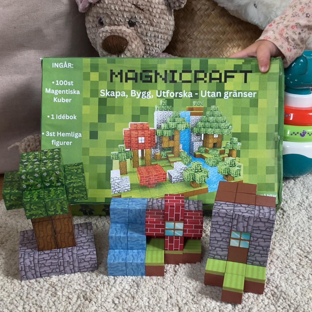 Magnetic Building Set – Buildix-The Livary
