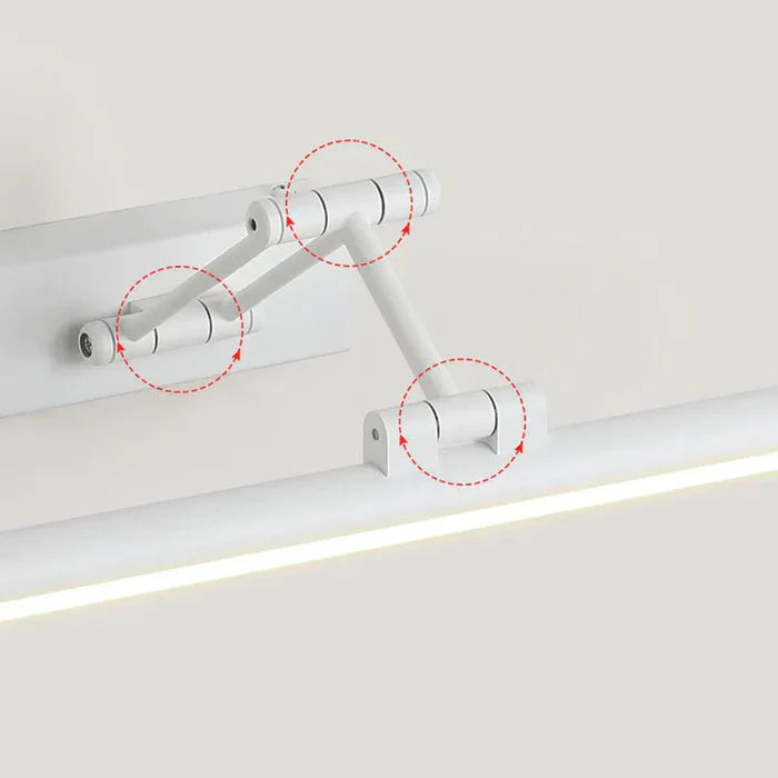 Minimalist LED Wall Lamp - ZenLite-Cold light-15.75 inches-Black-The Livary