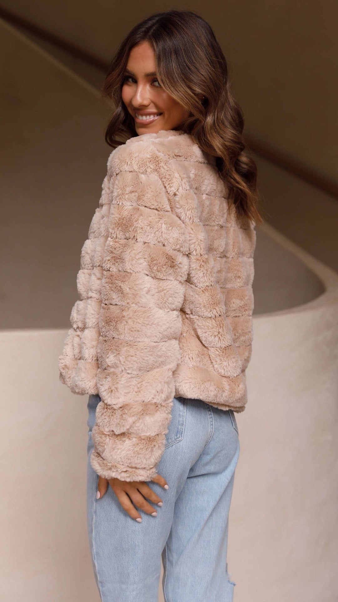 Luxury Ladies Crop Jacket - Veloura-White-XS-The Livary