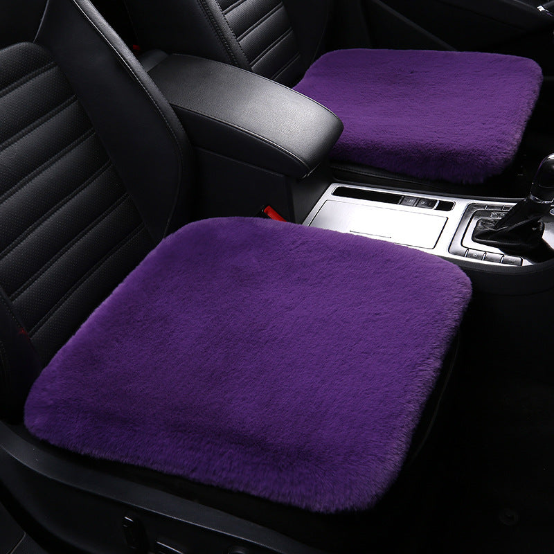 Luxury Sheep Skin Cushion - Lara-Purple-Seat-The Livary