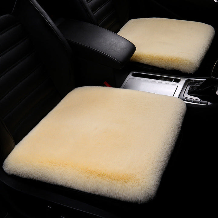 Luxury Sheep Skin Cushion - Lara-Cream-Seat-The Livary