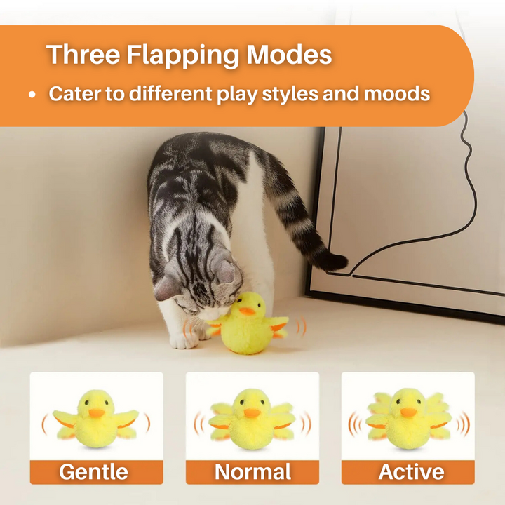 Flapping Duck Toy for Cats - DuckDash™ (1+1 FREE)-The Livary