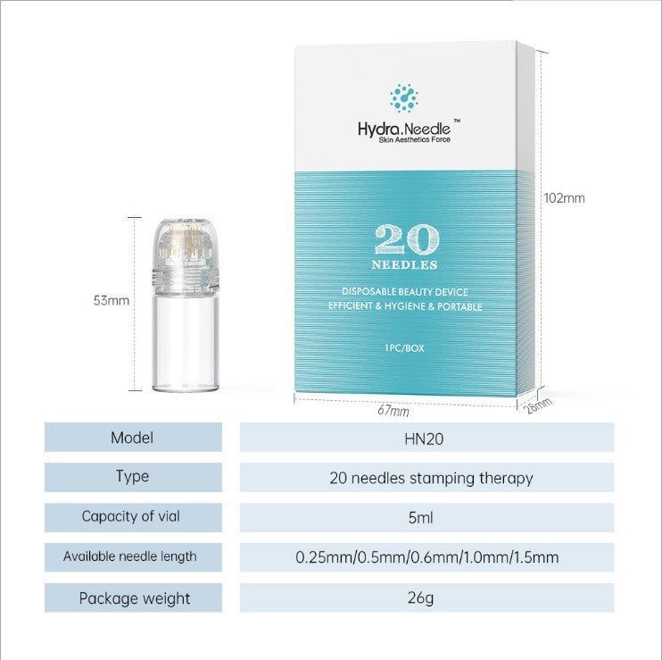 Dermaroller with Microneedling - SkinGlow-0.25mm-The Livary