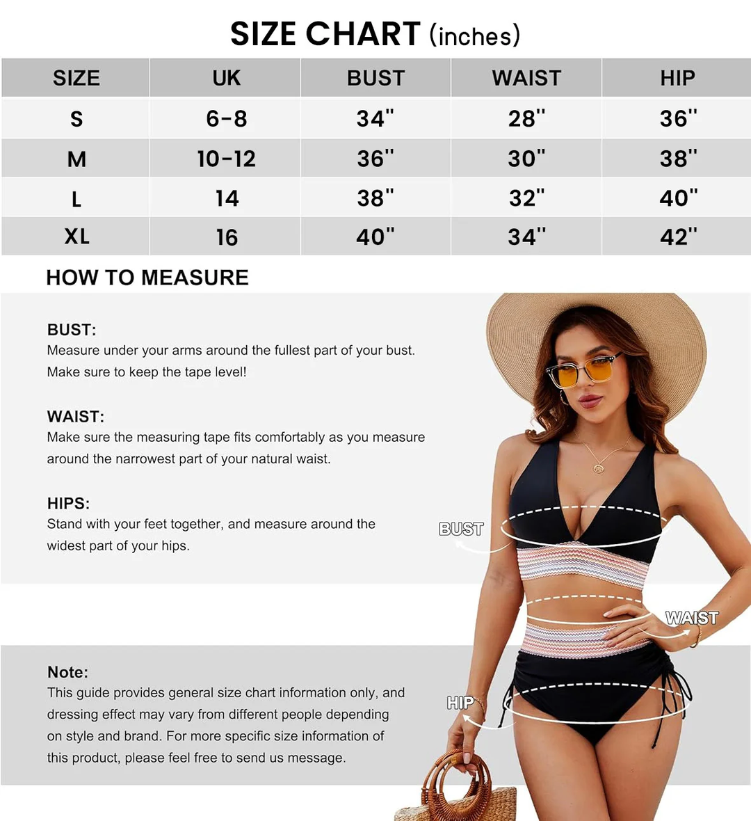 Shaping bikini set with high-waisted briefs & push-up top – Selina | Buy 1, get 1 free-Black-S-The Livary