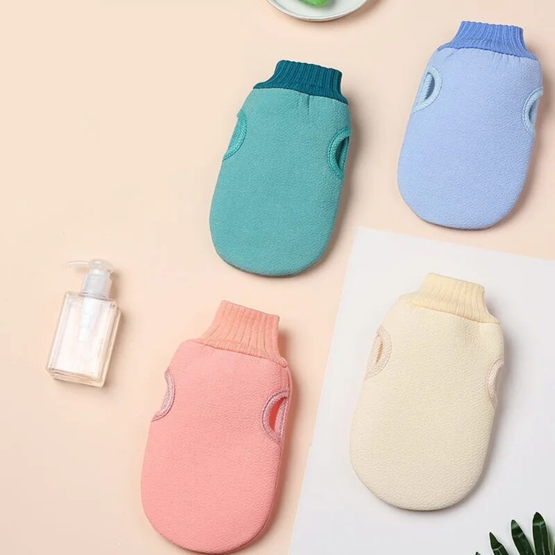 Exfoliating Spa Mitt – Glowmitt-Blue-The Livary