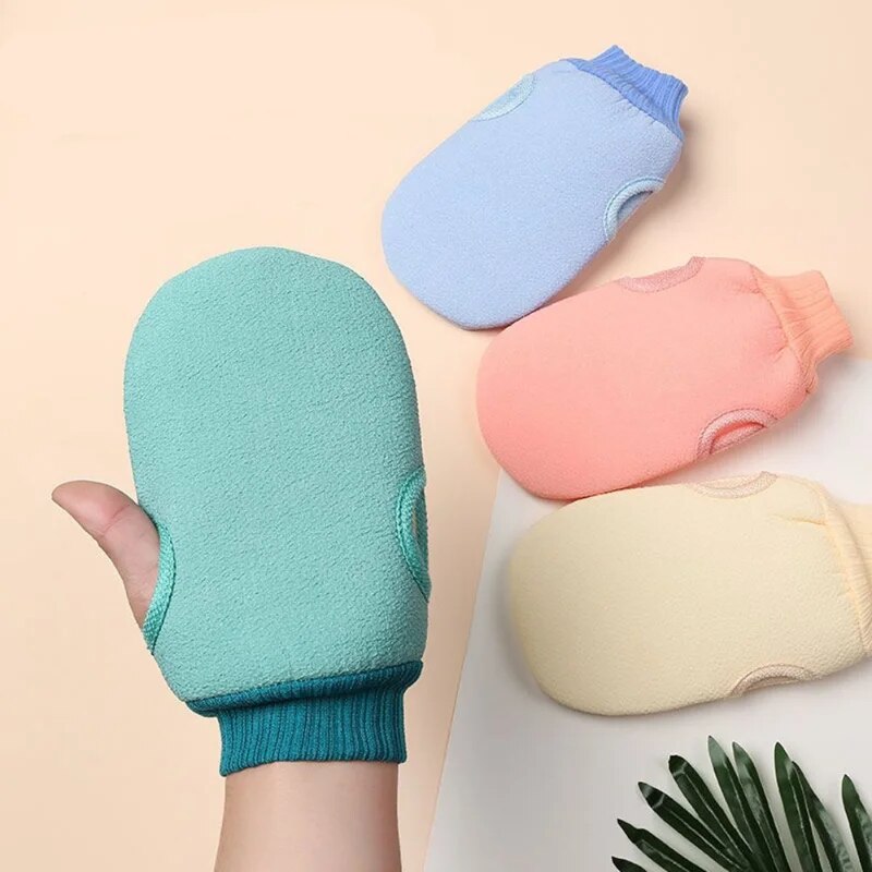 Exfoliating Spa Mitt – Glowmitt-Blue-The Livary