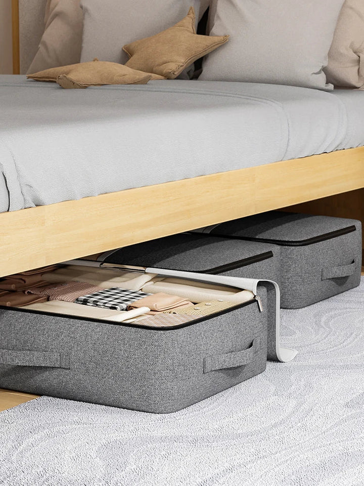 Smart and Spacious Storage Bag - UnderStore-Grey-M-The Livary
