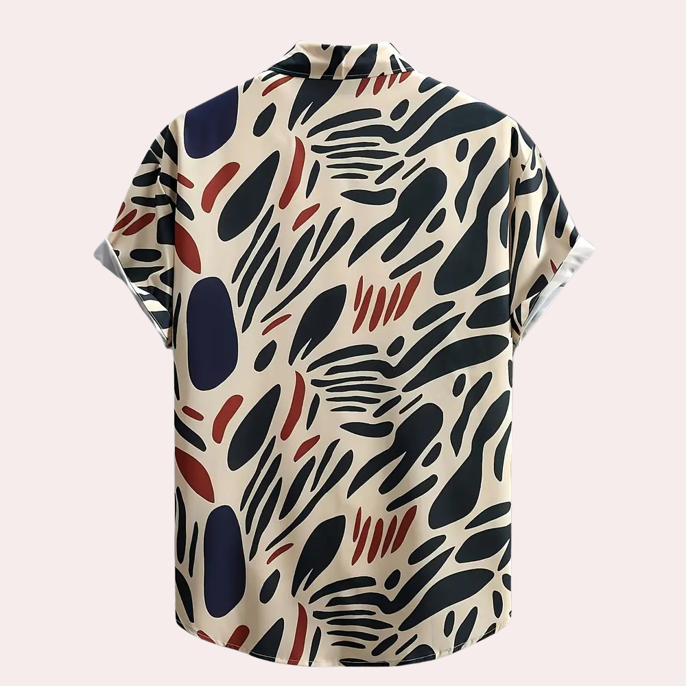 Casual Short Sleeve Shirt for Men - Rafael-S-The Livary