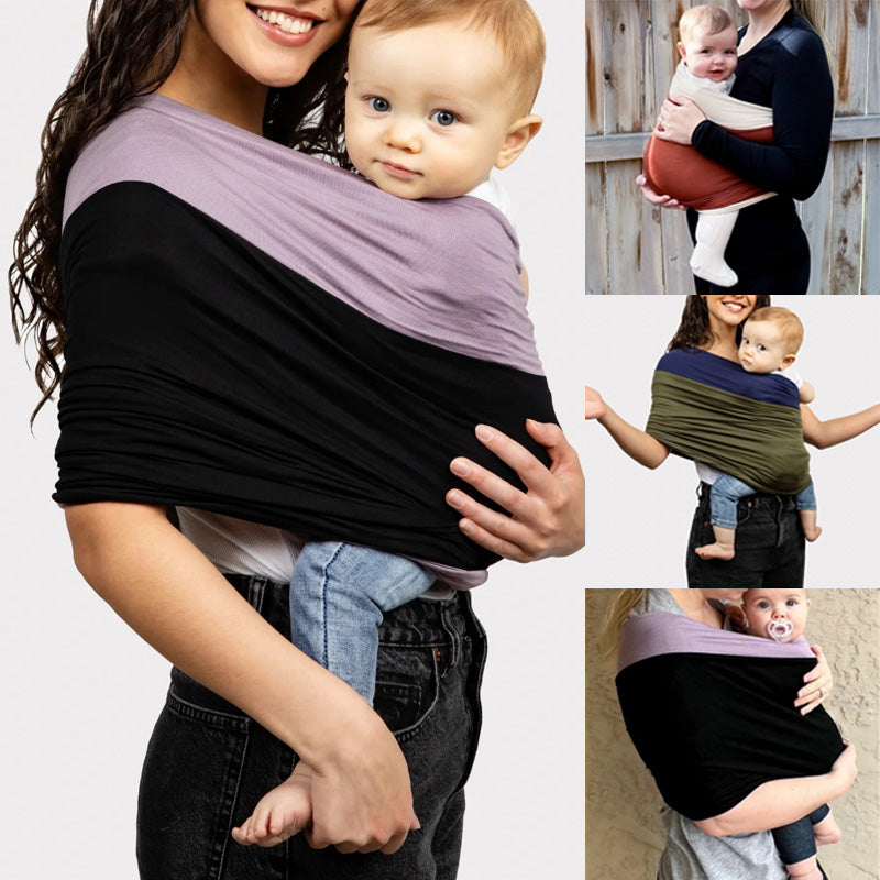 Comfortable Baby Carrier – SnugCarry-Brown-The Livary