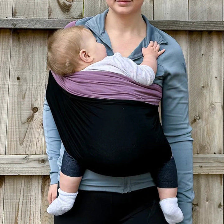 Comfortable Baby Carrier – SnugCarry-Black-The Livary