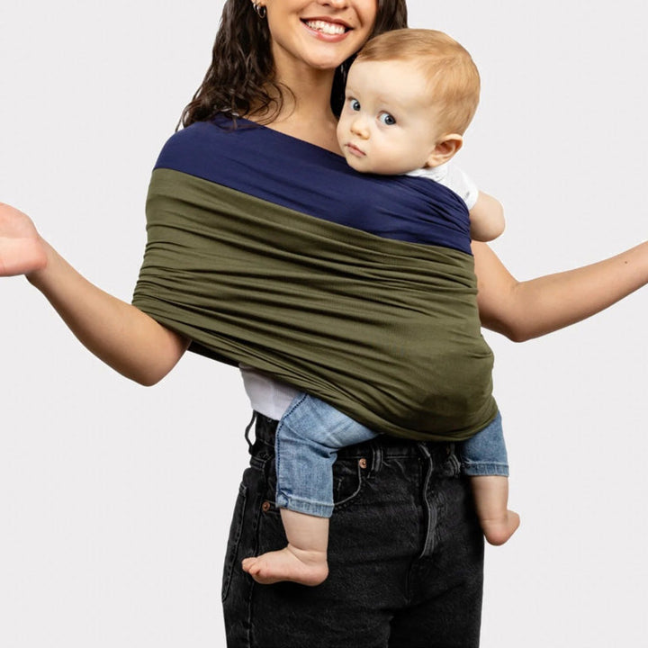 Comfortable Baby Carrier – SnugCarry-Brown-The Livary