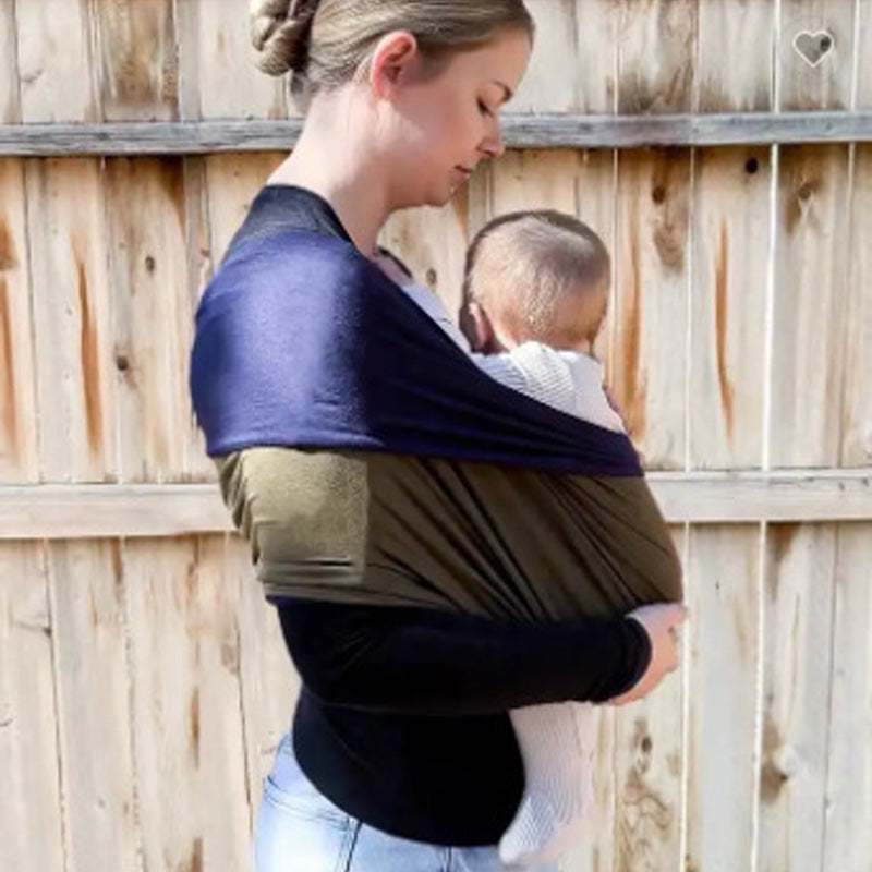 Comfortable Baby Carrier – SnugCarry-Blue-The Livary