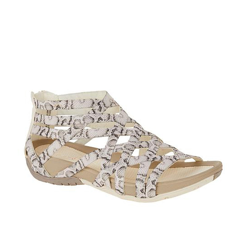 Sweat-absorbing comfort sandals for women – Lorena-Bright leopard print-3-The Livary