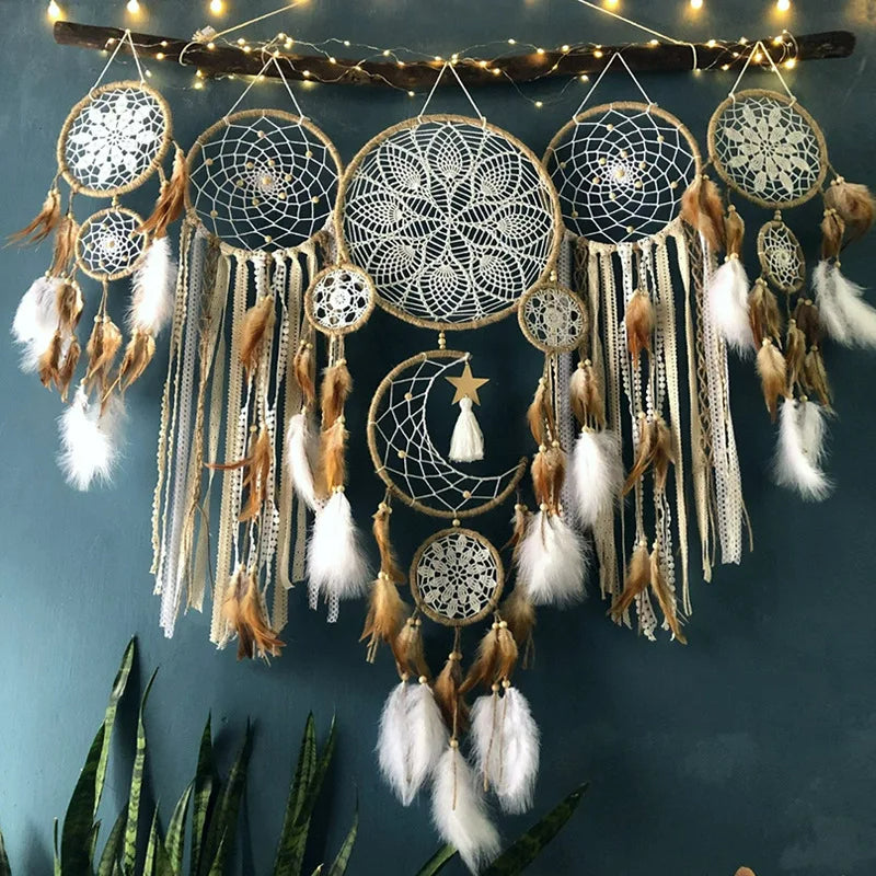 Bohemian Dreamcatcher Set – Lunavia-Brown-The Livary