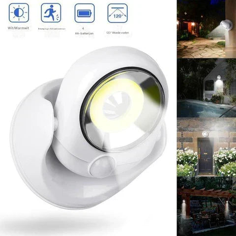 LED Lamp with Motion Sensor - LumaGuard-The Livary
