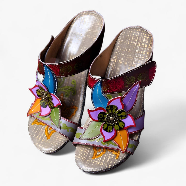 Boho sandals for women with braided straps – BohoStep Dolly-Blue Bali-2.5-The Livary