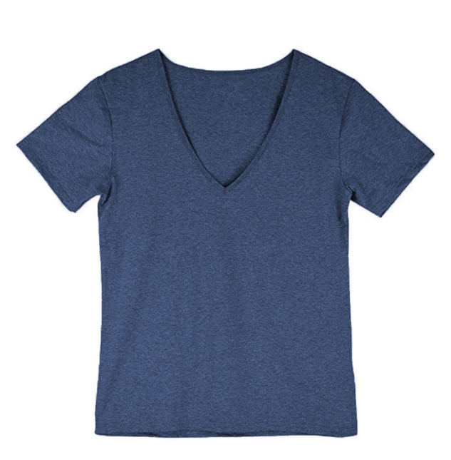 Casual & Figure-hugging Men's V-neck T-shirt – Jonas-Black-S-The Livary