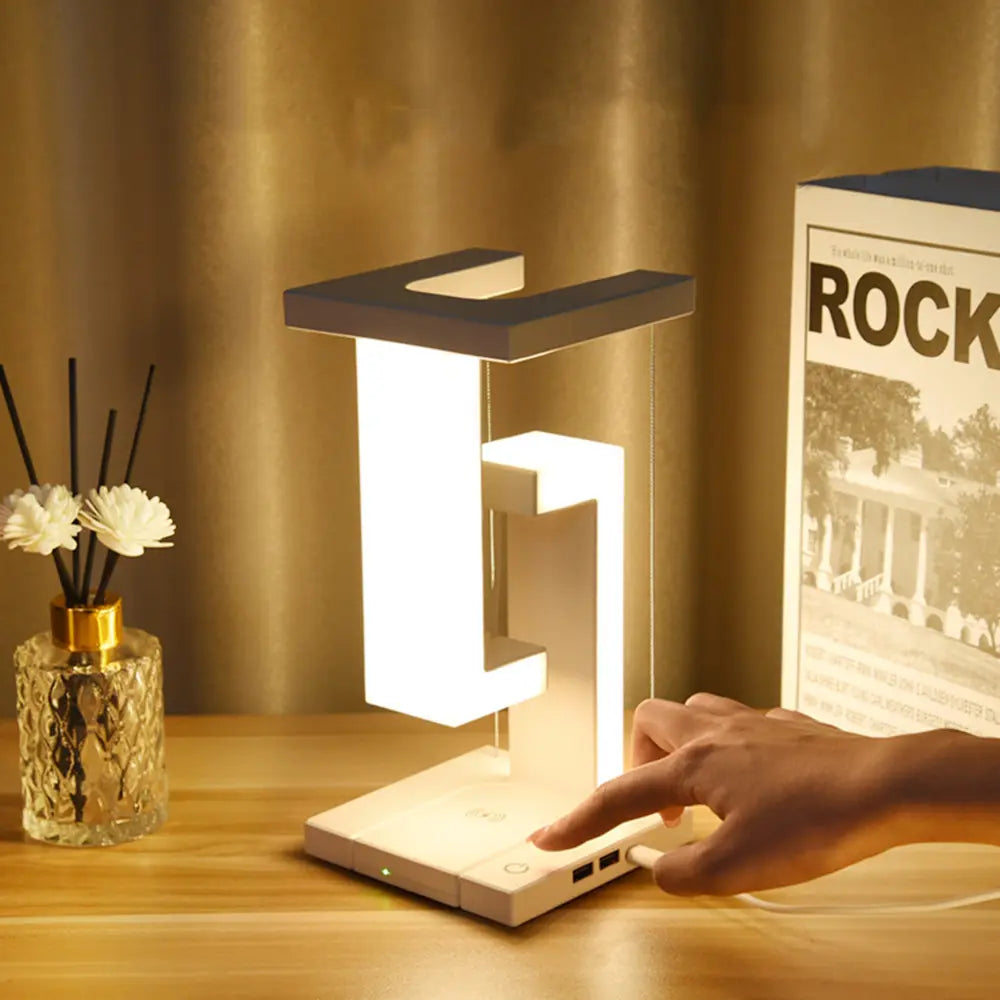 Wireless Charging Lamp - AetherGlow-The Livary