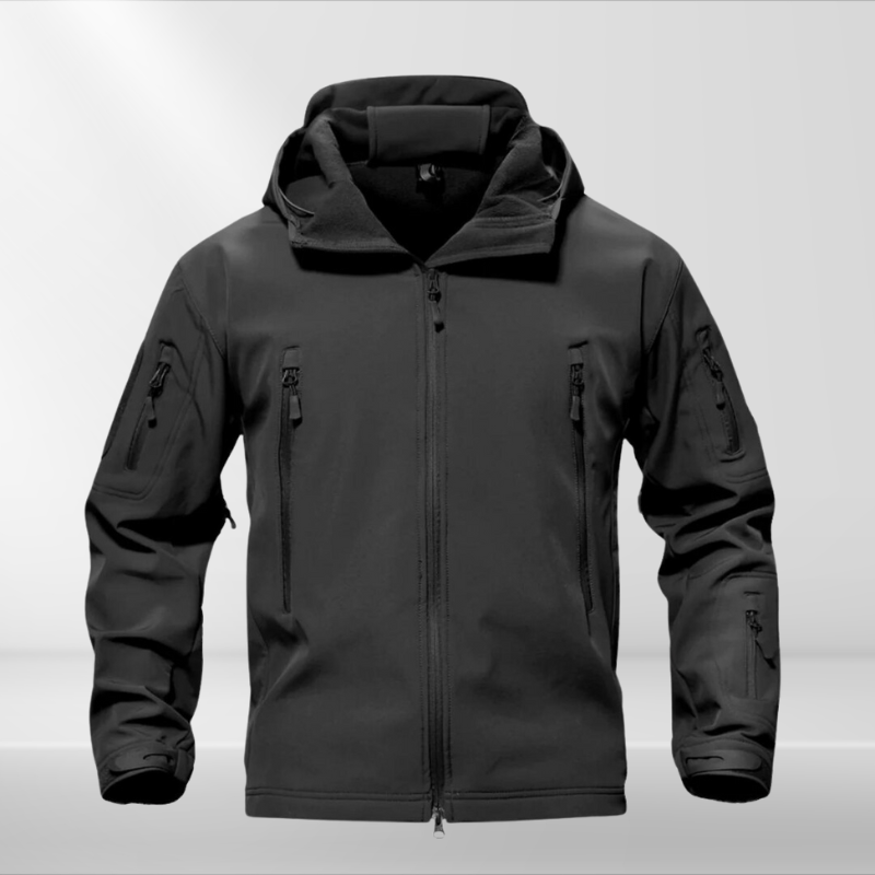 Tactical Softshell Jacket - Daan-Black-XS-The Livary
