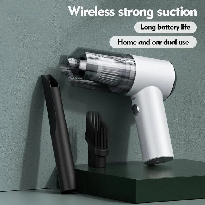 Wireless Multifunctional Vacuum Cleaner – AeroVac-White-The Livary