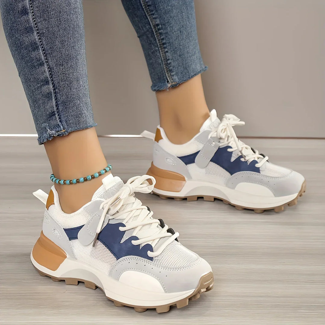 Luna Ademend Sports Trainers | Comfortable & Non-slip Design-3.5-Gray-The Livary