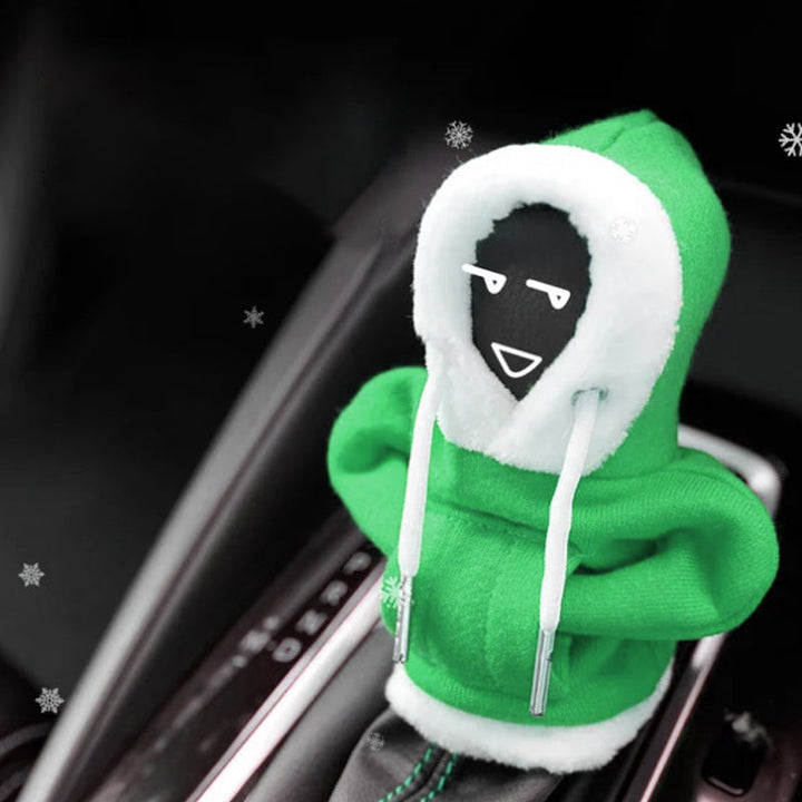 Cotton Protective Gear Shift Cover - ShiftEase-Christmas green-The Livary