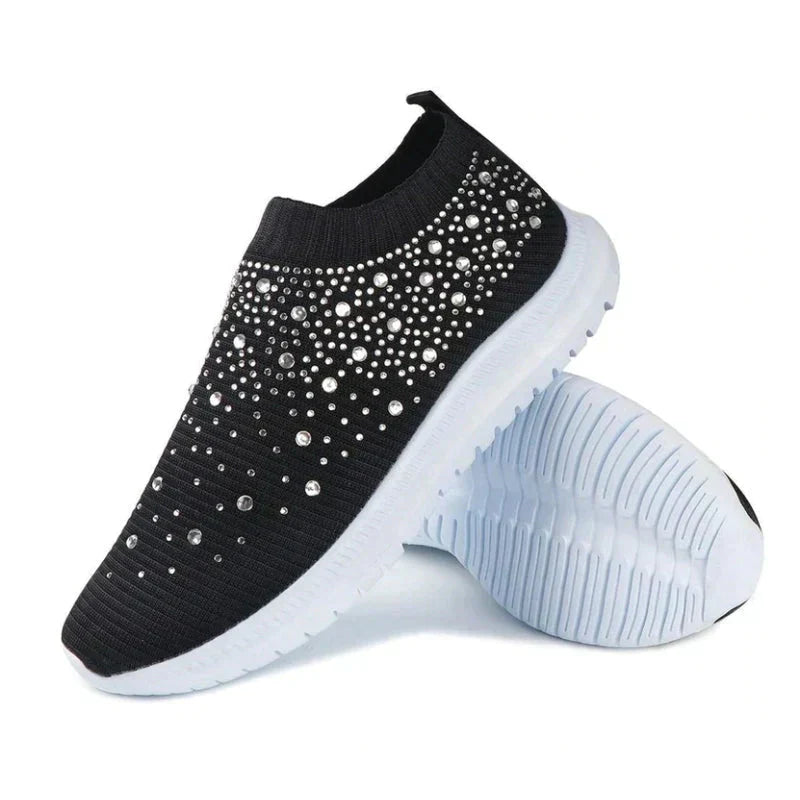 Crystal Shoes - GlamStep-WIT-3.5-The Livary