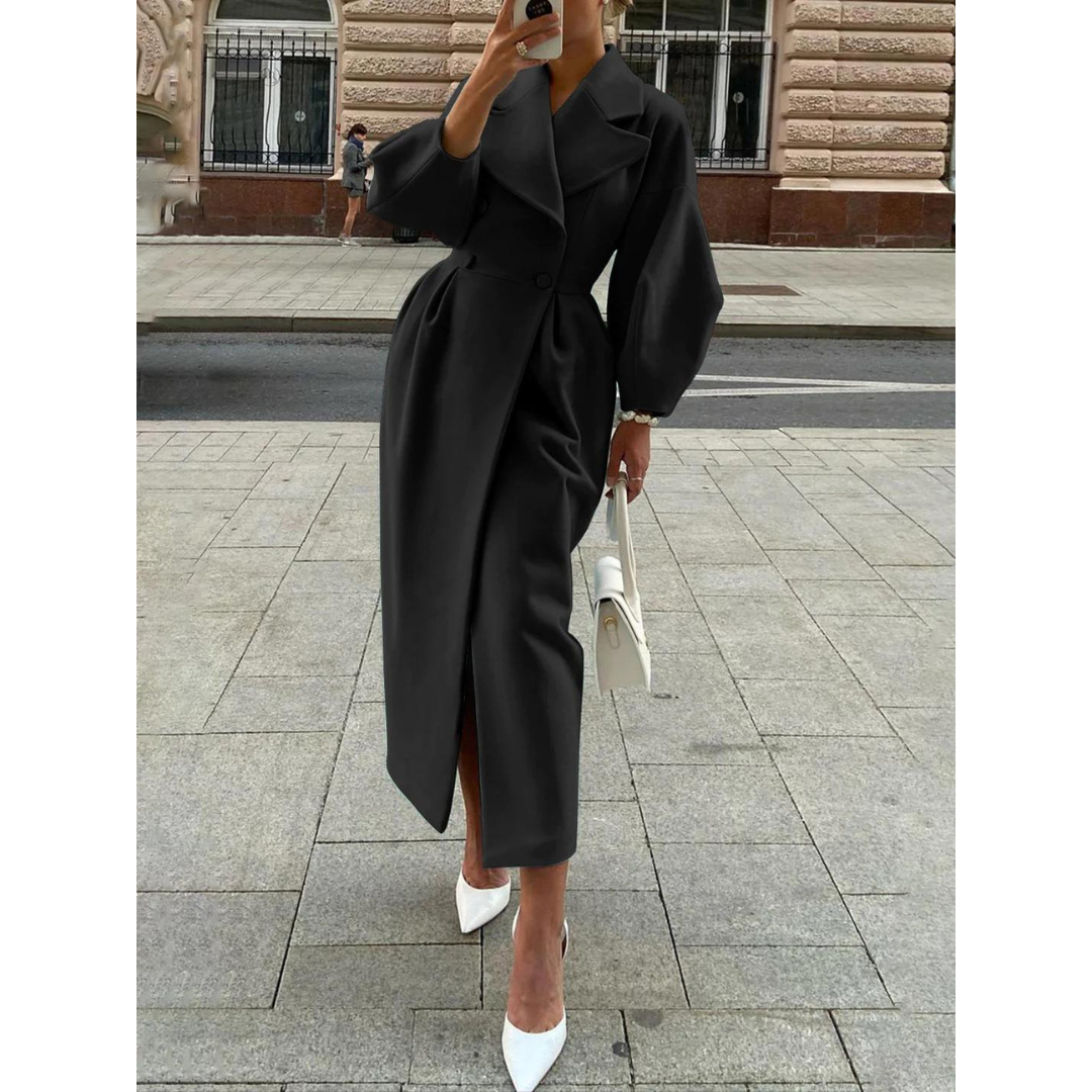 Stylish Women's Winter Coat - Victoria-Black-S-The Livary