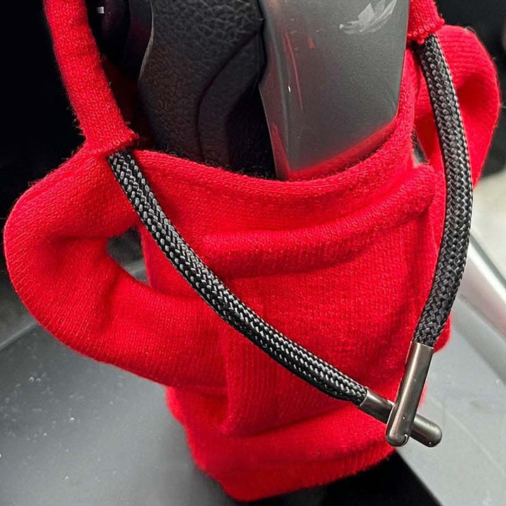 Cotton Protective Gear Shift Cover - ShiftEase-Poinsettia-The Livary
