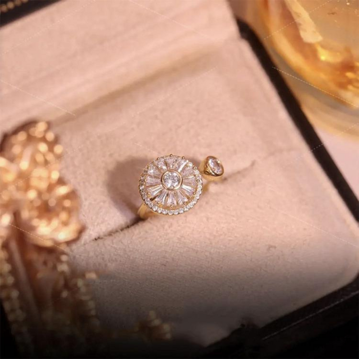 Stress-Relief Spinner Ring - Serenio-The Livary