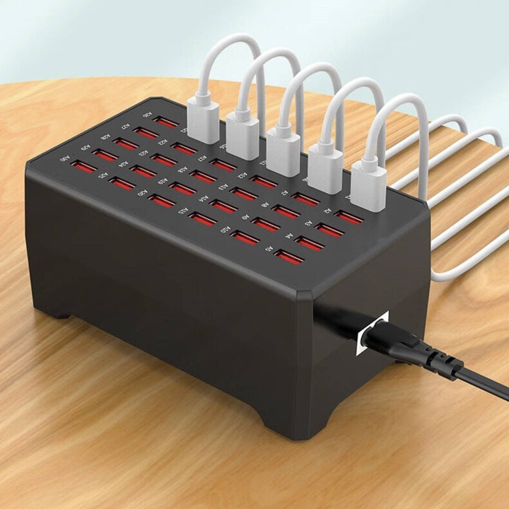 USB Charging Station - ChargeMax 30-EU-The Livary