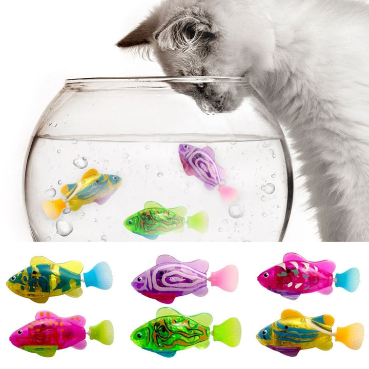 Playset for Cats - AquaPurr-3 Fish Toys (67% DISCOUNT)-The Livary