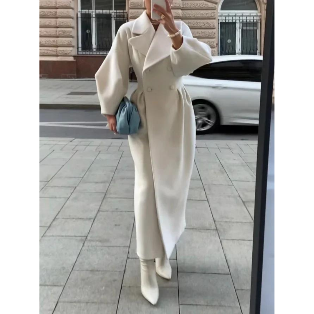 Stylish Women's Winter Coat - Victoria-White-S-The Livary