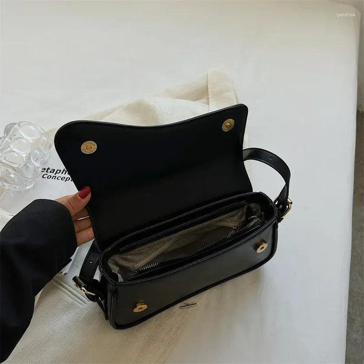 Compact Ladies Shoulder Bag - Sophia-Silver-The Livary
