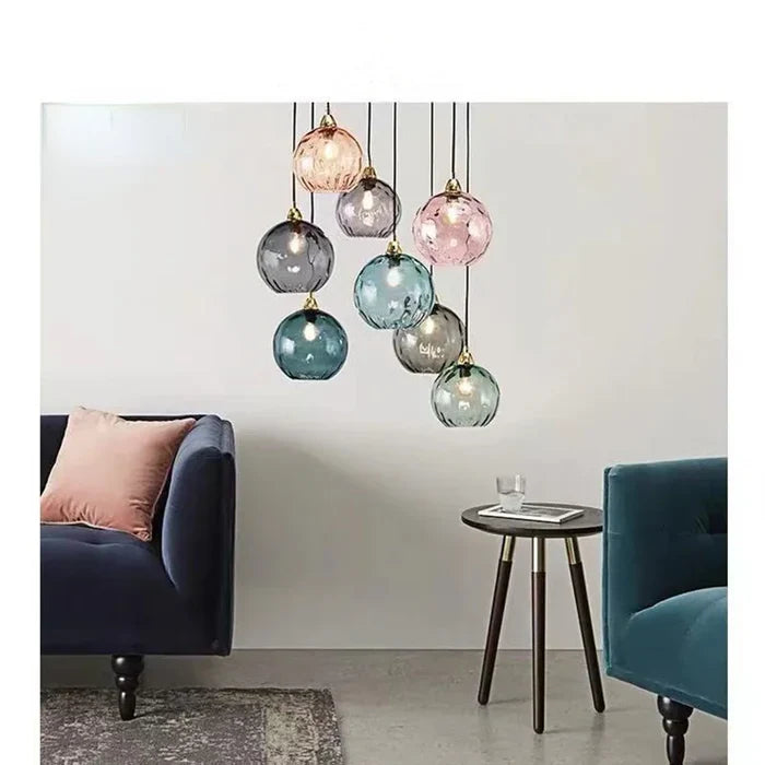 Glass Ball Pendant Lamp - LumiSphere