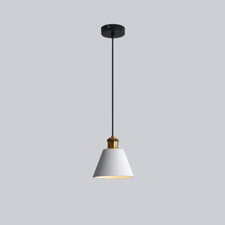 Stylish Morandi Design LED Pendant Light - MoraGlow-B-Grey-The Livary
