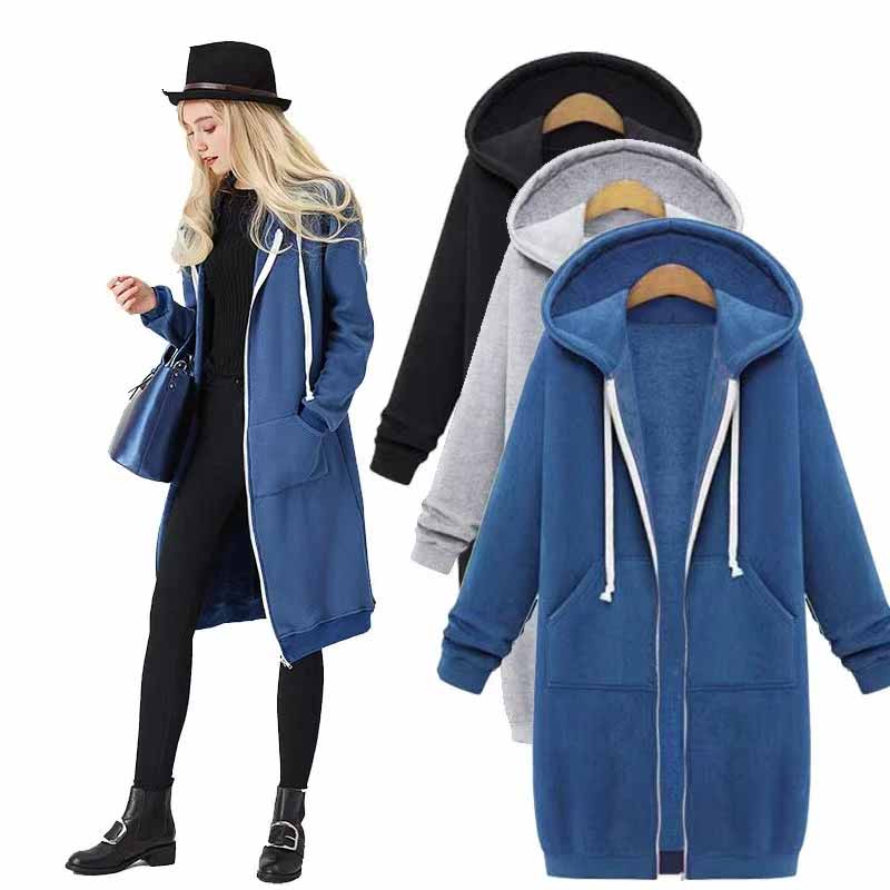 Casual Lang Women's Jacket - CozyZip-Black-M-The Livary
