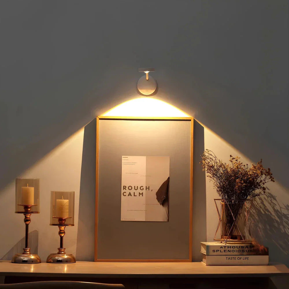Wireless Motion Sensor Spotlight - LumaFlex-White-Touch Control-The Livary
