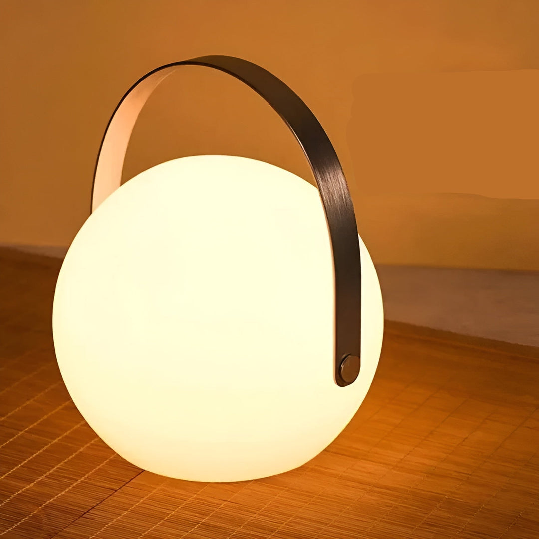 Waterproof Wireless LED Table Lamp for Indoor & Outdoor - Lumora-Round-The Livary